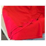 Red Round Table Clothes