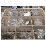 31oz. Brandy Glasses w/Tray