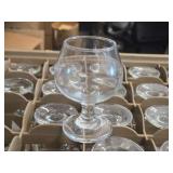 5 1/2oz Brandy Glasses w/Tray