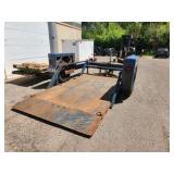 2018 Air Tow Single Axle Drop Deck Trailer