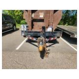 2021 Midsota 20’ Single Axle Tilt Trailer