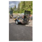 2014 Steelpoint Titan Single Axle Equipment Trailer