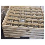 Libbey Bubble Base Tumblers w/Tray