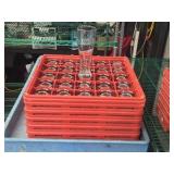 Pislner Beer Glasses w/Tray