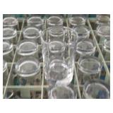 Libbey Heavy Base Tumblers w/Tray