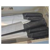 Butcher Knives w/Tray