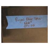 Roayl Blue Round Table Clothes