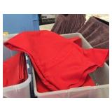 Red Round Table Clothes