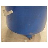Rolling Blue Cooler