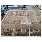 31oz. Brandy Glasses w/Tray