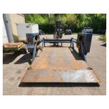 2018 Air Tow Single Axle Drop Deck Trailer