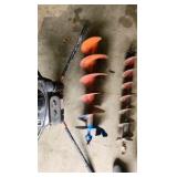 Two-Man Post Auger with 6" and 10" Auger Bits