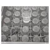 Libbey Stackable Glasses w/Tray