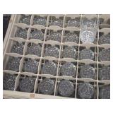 Libbey Bubble Base Tumblers w/Tray