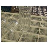 Parfait Glasses w/Tray