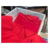 Red Round Table Clothes