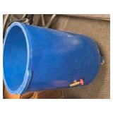 Rolling Blue Cooler