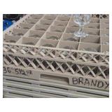 5 1/2oz Brandy Glasses w/Tray