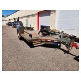 2018 Air Tow Single Axle Drop Deck Trailer