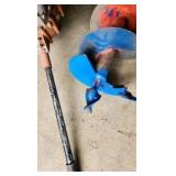 Two-Man Post Auger with 6" and 10" Auger Bits
