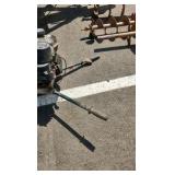 Two-Man Gas Auger with Auger Bits