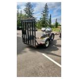 2014 Steelpoint Titan Single Axle Equipment Trailer