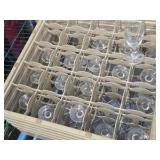 Libbey Glass Goblets w/Tray