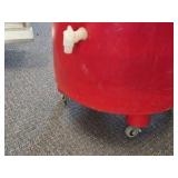 Rolling Red Cooler