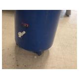 Rolling Blue Cooler
