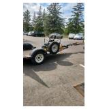 2014 Steelpoint Titan Single Axle Equipment Trailer