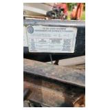 2014 Steelpoint Titan Single Axle Equipment Trailer