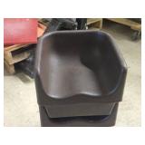 Brown Booster Chair