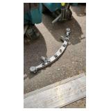 Lot of (2) Tennant 5680 Walk-Behind Floor Scrubbers (for parts only)