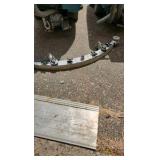 Lot of (2) Tennant 5680 Walk-Behind Floor Scrubbers (for parts only)
