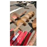 Two-Man Gas Auger with Auger Bits
