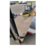 2014 Steelpoint Titan Single Axle Equipment Trailer