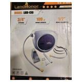 Unused 2026 LandHonor 1/2" X 100 FT Retractable Garden Hose Reel LHR-I30
