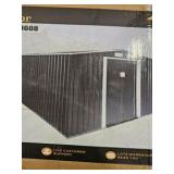Unused 2026 LandHonor 6ft x 8ft Galvanized Apex Roof Metal Shed LHR-MS0608