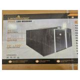 Unused 2026 LandHonor 6ft x 8ft Galvanized Apex Roof Metal Shed LHR-MS0608