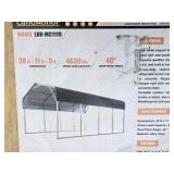 Unused 2026 LandHonor 20 ft x 11 ft x 9 ft Metal Carport LHR-MC1119