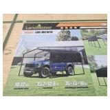 Unused 2026 LandHonor 16 x 13 Ft Metal Carport LHR-MC1613