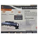 Unused 2026 WOLVERINE Tiller TL-12-72W