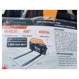 Unused 2026 WOLVERINE Pallet Fork Hydraulic Adjustable PFA-11-3300G