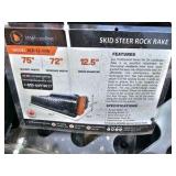 Unused 2026 WOLVERINE Rock Rake RCR-12-84W