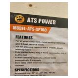 Unused 2026 atspower Shop press ATS-SP100