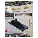 Unused 2026 LandHonor Skid Steer Utility Hitch Adapter 2" Receiver UHA-16-3000G