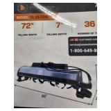 Unused 2026 WOLVERINE Tiller TL-12-72W
