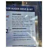 Unused 2026 WOLVERINE Auger Drive & Bit ADB-13-1218R