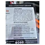 Unused 2026 WOLVERINE Skid Steer Post Driver PD-12-08D