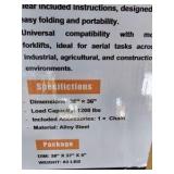 Unused 2026 LandHonor 36" X 36" Forklift Safety Cage LHR-FSC36